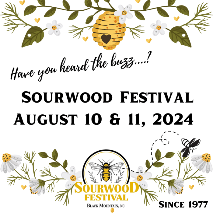 Sourwood festival poster august williams jack