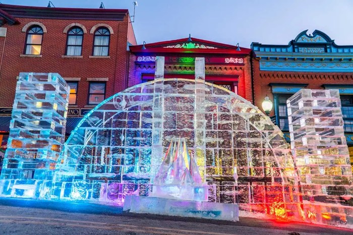 Cripple Creek Ice Festival A Frozen Wonderland