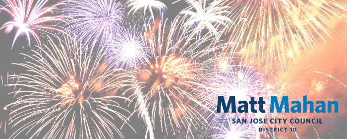 4th Of July Fireworks Festival. Almaden Lake Park. 4 Jul