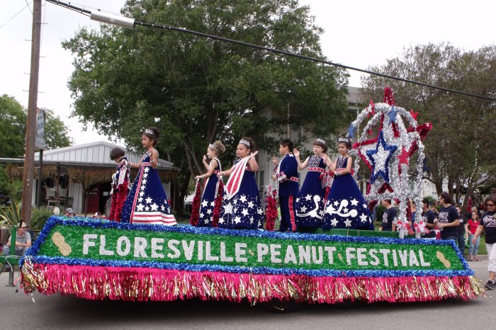 Floresville festival peanut eagle silver grounds admission