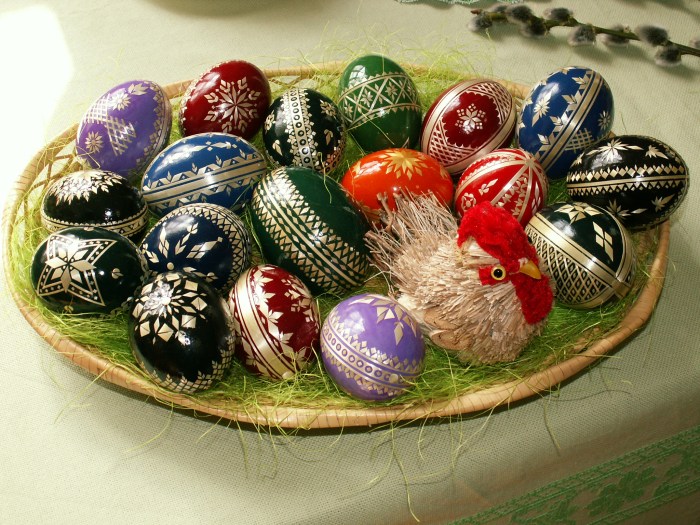 Festival easter eggs enjoy