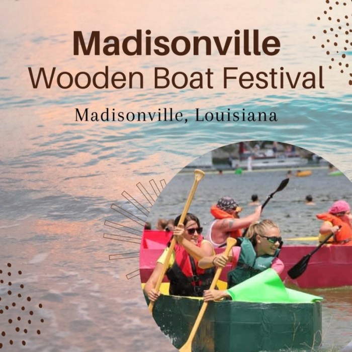 Boat wooden festival madisonville