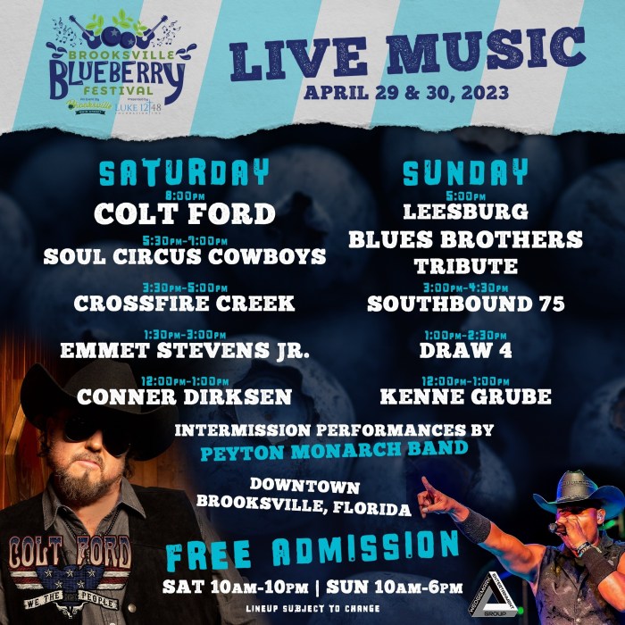 Forest Heights Blueberry Festival 2024 Lineup