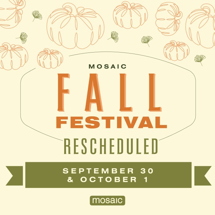 Mosaic Fall Festival