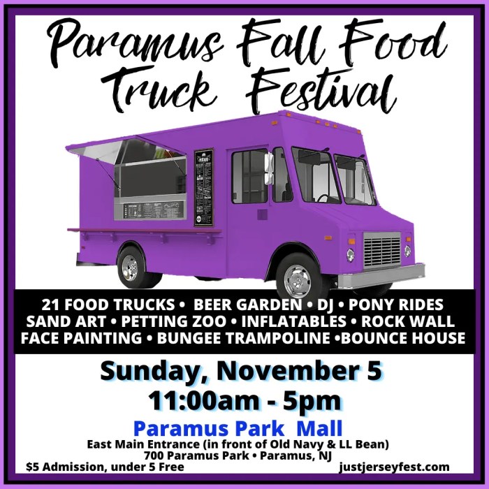 Food truck festival event park shore three day jersey weekend saturday monmouth notes